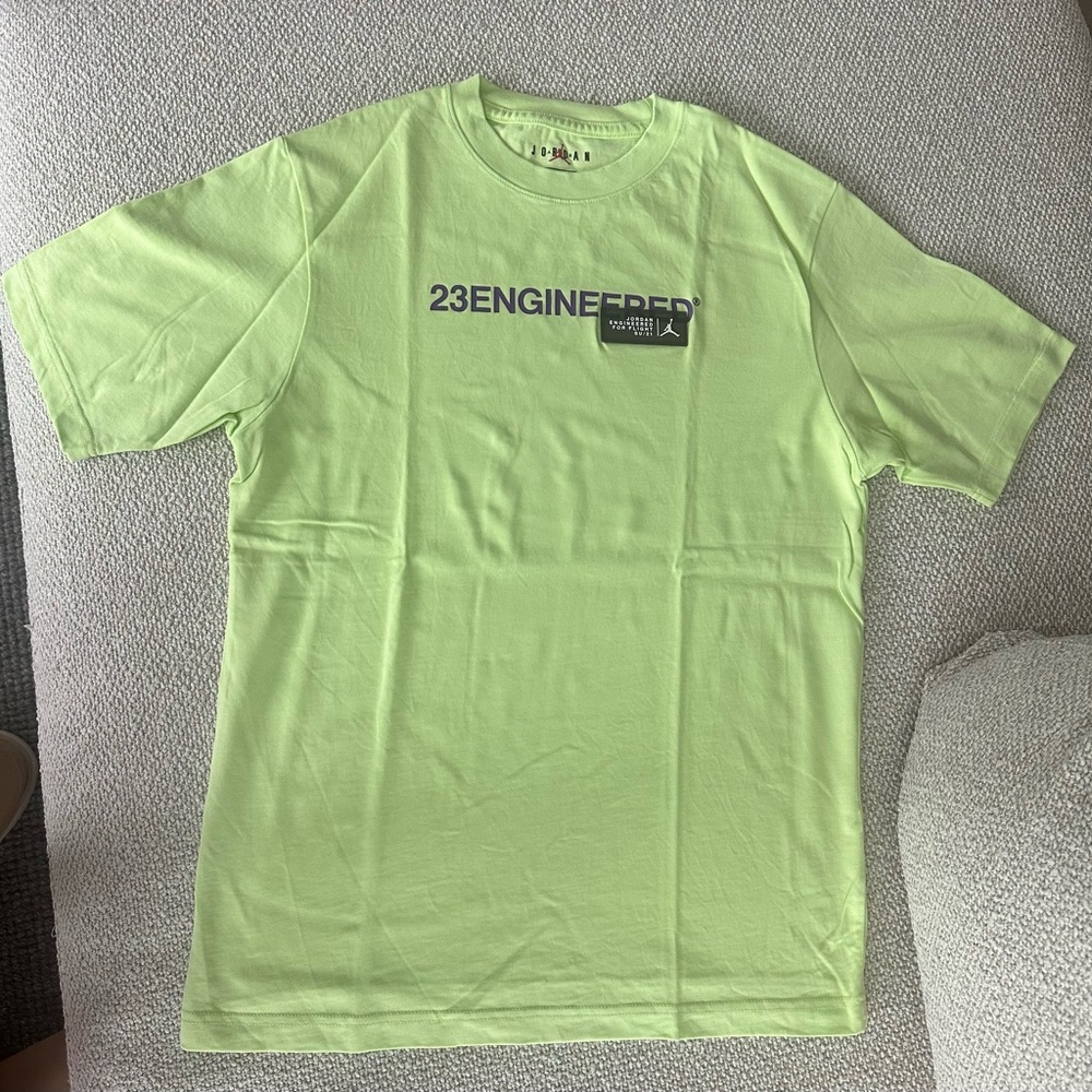Jordan Lime Green Short Sleeve Tee